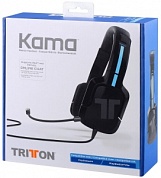Наушники с микрофоном Tritton Kama Stereo Headset - Black PS4/PS Vita
