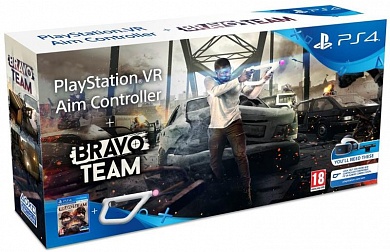 Комплект «Bravo Team (только для VR) [PS4, русская версия]» + «Контроллер прицеливания PS VR»